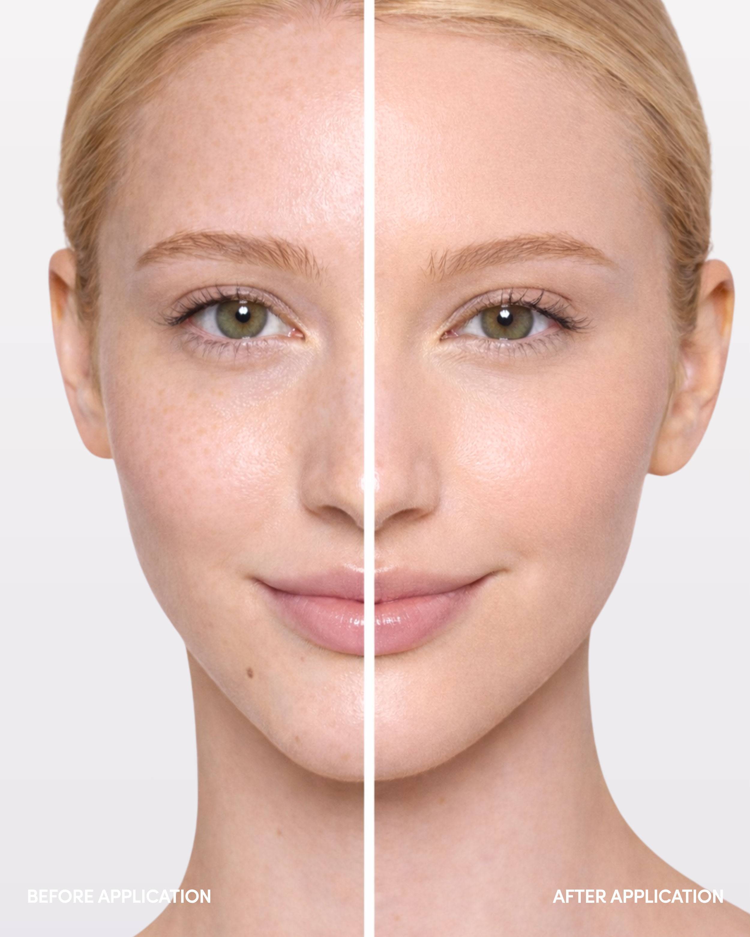 Luminous dolomite face powder